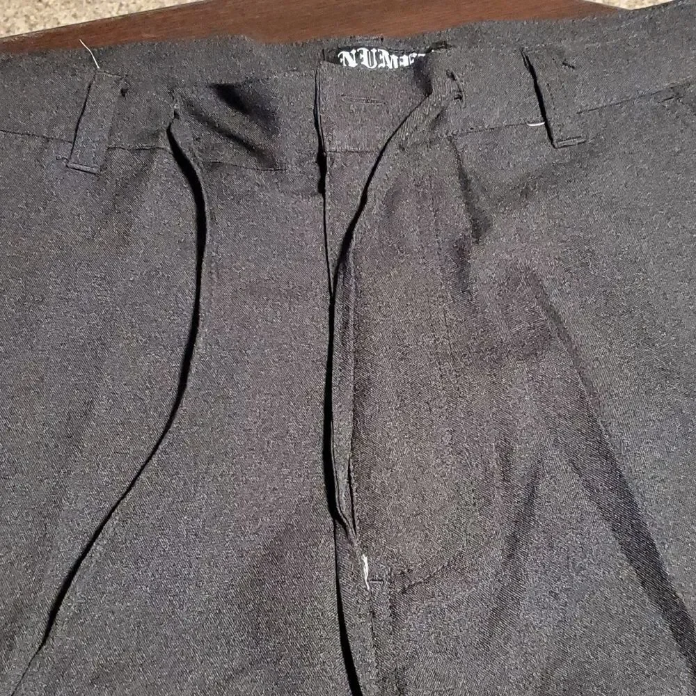 Men's 14in black big and tall cargo shorts